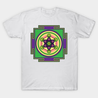 Metatron's Cube Mandala T-Shirt